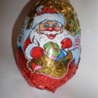 Шоколадное яйцо с сюрпризом Шоколадный мир "С новым годом"