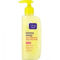 Гель для умывания Clean & Clear Morning Energy skin brightening daily facial wash