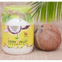 Кокосовое масло холодного отжима Green Valley