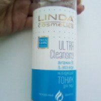 Матирующий тоник для лица Linda Cosmetics "Ultra Cleansing"
