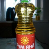 Масло подсолнечное рафинированное Днепропетровский МЭЗ "Румяная"