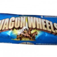 Печенье Wagon Wheels с суфле и джемом