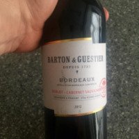 Вино красное Barton & Guestier Bordeaux Merlot Cabernet Sauvignon