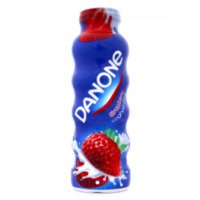 Йогуртный напиток Danone Strawberry Yoghurt Drink