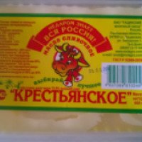 Масло сливочное Тацинский молочный завод "Крестьянское"