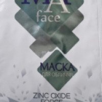 Маска для лица May Face Zinc Oxide Force "Глубокое очищение"