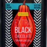 Горький шоколад 100 % UFEELGOOD Extra Black Chocolate