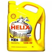 Минеральное моторное масло Shell Helix HX6 10W-40