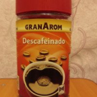 Растворимый кофе GranArom Descafeinado без кофеина