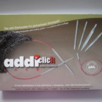 Набор спиц со съемными лесками Addi Click Lace
