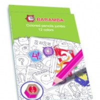 Цветные карандаши утолщенные Baramba