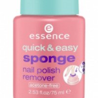 Спонж для снятия лака Essence Quick Easy Sponge Nail Polish Remover