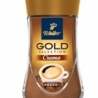 Кофе растворимый Tchibo Gold Selection Crema