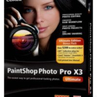 Графический редактор фотографий Corel PaintShop Photo Pro X3