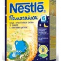 Каша Nestle Помогайка "Счастливых снов" 5 злаков с липовым цветом