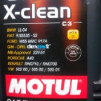 Масло моторное Motul 8100 x-clean 5w40