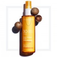 Солнцезащитное масло-спрей Clarins для тела и волос SPF 30
