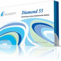 Контактные линзы ежемесячной замены Horien "Diamond 55"