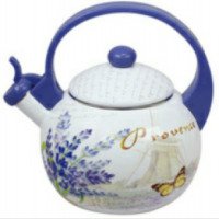 Чайник эмалированный со свистком Alparaisa