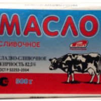 Масло сливочное натуральное "Росэкспопром" 82, 5%