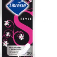 Ультратонкие ежедневные прокладки Libresse Style Multiform с ароматом