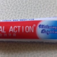 Зубная паста Total Action Whitening Brihtening