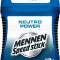 Дезодорант-антиперспирант Mennen Speed Stik Neutro Power