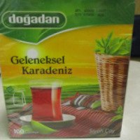 Чай черный пакетированный Dogadan Siyah Cay с бергамотом