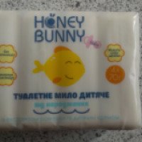 Детское туалетное мыло Honey Bunny с экстрактом ромашки и детским кремом