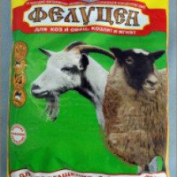 Углеводно-витаминно-минеральный кормовой концентрат Агровит "Фелуцен" для коз, овец и молодняка