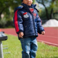 Детская демисезонная куртка для мальчика Bonprix "Тачки"