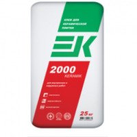 Клей для керамической плитки EK-kemikal ЕК-2000