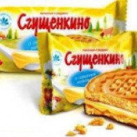 Печенье-сэндвич Конти "Сгущенкино"