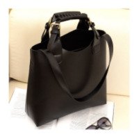 Женская сумка Zara Shopper Shopper Black