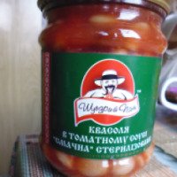 Консервы Щедрый Пан Фасоль в томатном соусе "Смачна"
