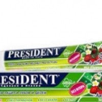 Детская зубная паста President Junior 6+
