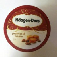 Мороженое Haagen-Dazs Pralines&Cream