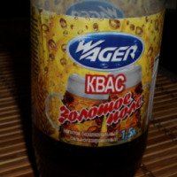 Напиток безалкогольный сильногазированный низкокалорийный с ароматом "Квас" Wager "Золотое поле"