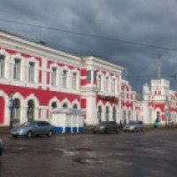 Железнодорожный вокзал в г. Вологда (Россия, Вологодская область)