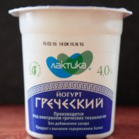 Йогурт Лактика "Греческий"