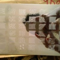 Пластина для стемпинга Stamping Nail Art Plate XL B