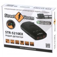 Автомобильный радар-детектор Street Storm STR-5210EX