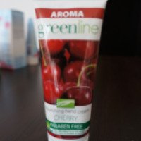 Крем для рук Aroma Greenline Cherry