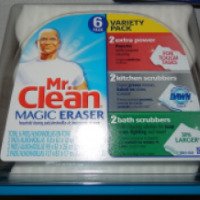 Чистящая меламиновая губка для поверхностей Mr.Clean Magic Eraser