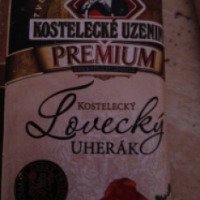 Сырокопченая колбаса "Kostelecky lovecky"