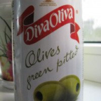 Крупные оливки зеленые без косточки Diva Oliva Classic