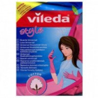 Резиновые перчатки Vileda Style Universal