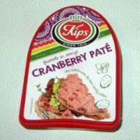 Мясной паштет с клюквой Kips "Cranberry pate"