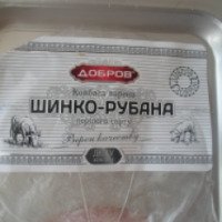 Колбаса вареная первого сорта Добров "Шинко-рубана"