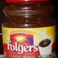 Растворимый кофе Folgers "Classic Roast"
